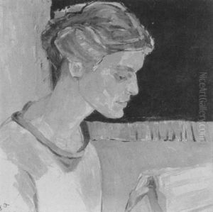 Lesendes Madchen by Ida Gerhardi
