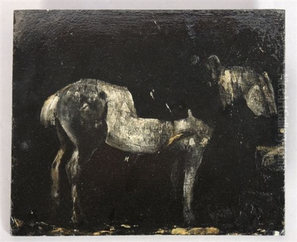 Cheval Dans Une Etable - view 1