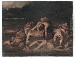 Scena Mitologica by Theodore Gericault