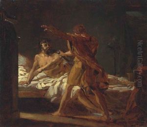 A Roman General In His Bedchamber by Theodore Gericault