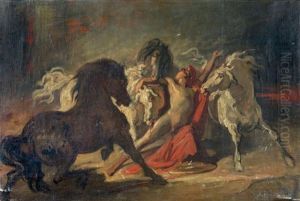 Diomede Devore Par Ses Chevaux