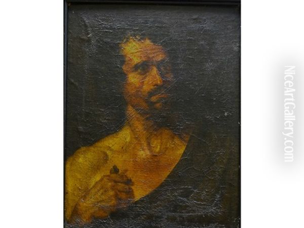 The Head Of A Bearded Man, Wearing A Cloak - view 1