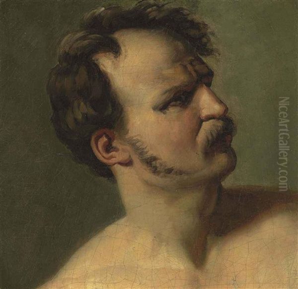 Man In Profile (study) - view 1