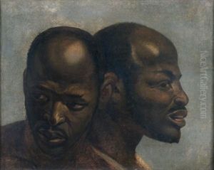 Etude De Type Noir by Theodore Gericault