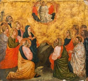 Ascension Of Christ by Niccolo di Pietro Gerini