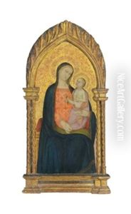 The Madonna And Child by Niccolo di Pietro Gerini