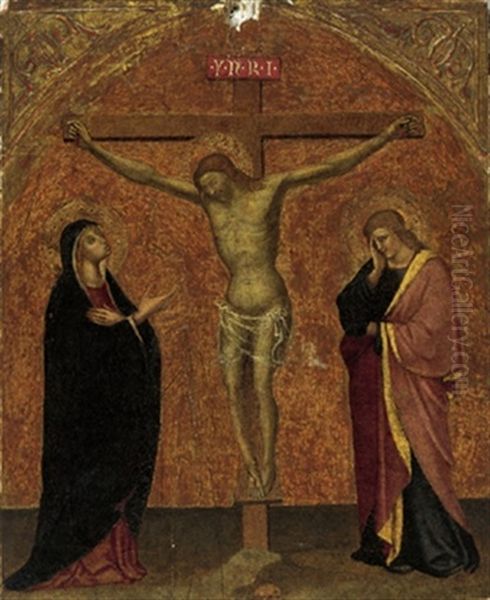 Il Crocifisso Tra La Madonna E San Giovanni Battista - view 1