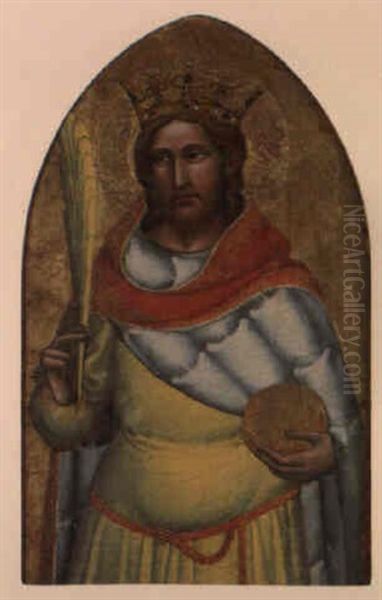 Saint Couronne (saint Sigismond?) - view 1