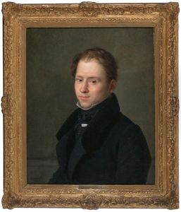 Retrato De Un Joven by Jean-Baptiste-Louis Germain