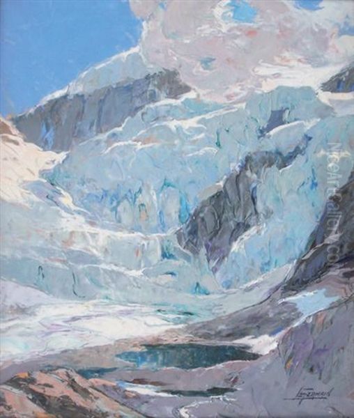 Le Cirque Des Evettes (haute Maurienne), Cascade Des Seracs - view 1