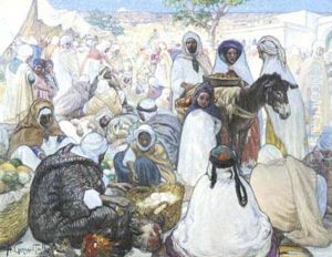 Marche Arabe by Alphonse Leon Germain-Thill