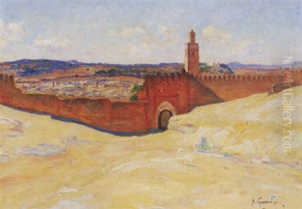 Bab-el-ghissa, Fez - view 1