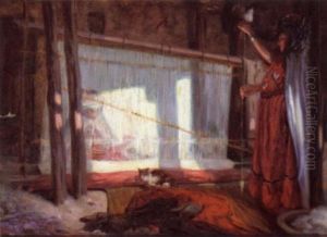 The Clothmakers by Alphonse Leon Germain-Thill