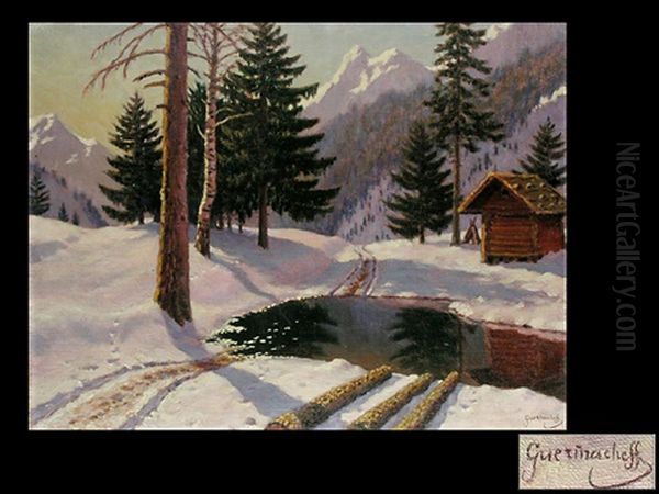 Winterliche Berglandschaft - view 1