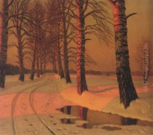 Winter Landscape (+ Another, Similar; Pair) Winter Landscape (+ Another, Similar; Pair)