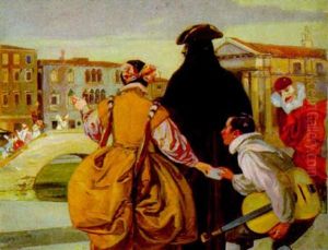 Carnevall In Venedig by Raimund Germela