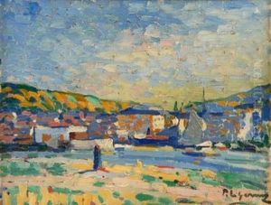 Port Scene by Paul Elie Gernez