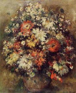 Bouquet De Fleurs Dans Un Vase Grege Bouquet De Fleurs Dans Un Vase Grege