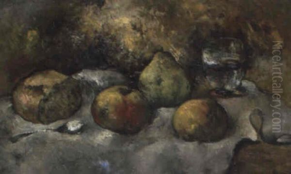 Nature Morte Aux Pommes Et Aux Poires - view 1