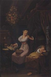 Weihnachten by Heinrich (Karl Heinrich) Gernler