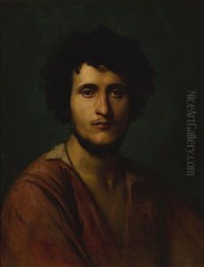 Portrait Study Of Giacomo Orlandi Di Subiaco Portrait Study Of Giacomo Orlandi Di Subiaco