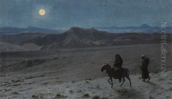 La Fuite En Egypte (nuit) - view 1