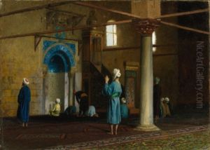 At Prayer, Cairo by Jean-Leon Gerome