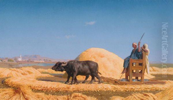 The Grain Threshers, Egypt - view 1