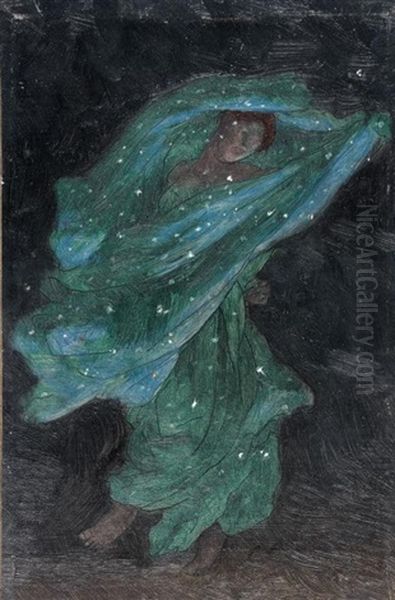 Esquisse Pour Loie Fuller, La Danse (sketch) - view 1