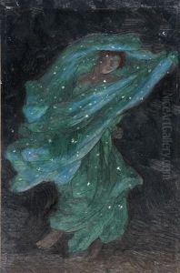 Esquisse Pour Loie Fuller, La Danse (sketch) by Jean-Leon Gerome