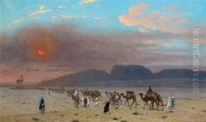Caravane by Jean-Leon Gerome