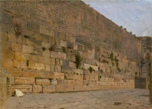 Le Mur De Salomon by Jean-Leon Gerome
