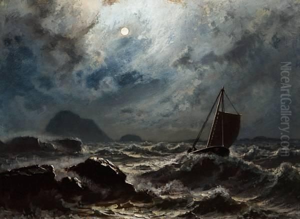 Sturmiche Nacht ... Kuste Norwegens - view 1