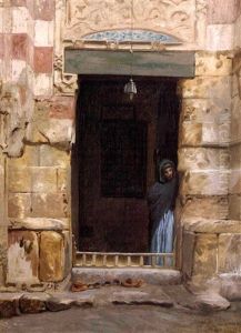 Porte D'une Mosquee by Jean-Leon Gerome