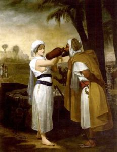 Rebecca At The Well by Jean-Leon Gerome