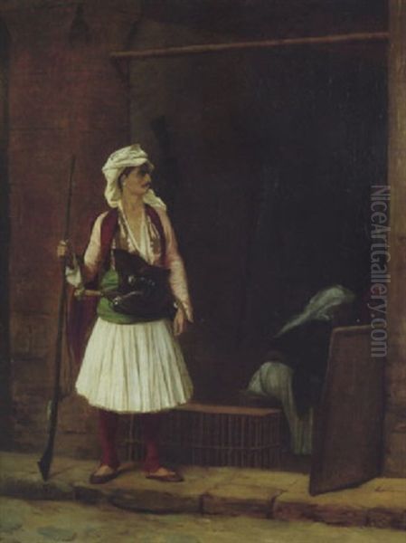 Arnaute A L'entree D'une Boutique - view 1