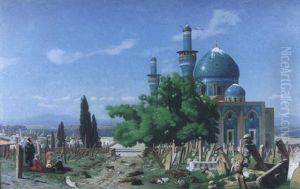 La Mosquee Verte by Jean-Leon Gerome