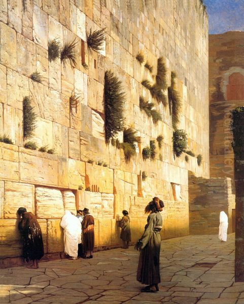 Solomon's Wall Jerusalem (the Wailing Wall) - view 1