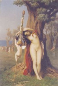 Venus Et Amour by Jean-Leon Gerome
