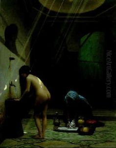 Un Bain Maure (femme Turque Au Bain)