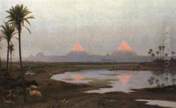 Sunrise In The Desert - view 1