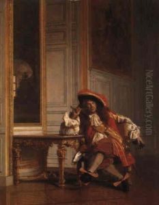 A Portrait Of Jean Bart by Jean-Leon Gerome