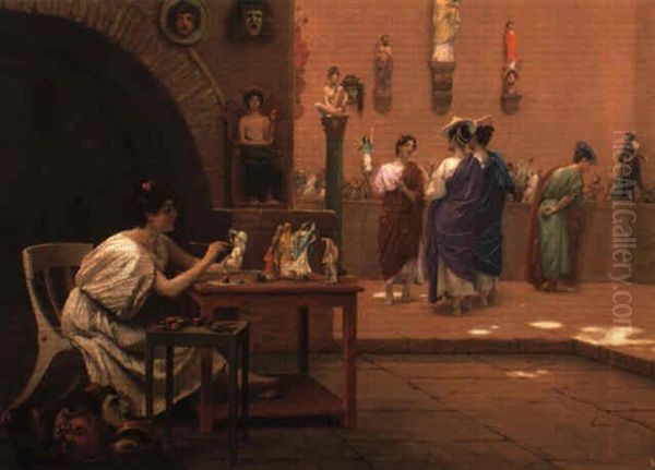 Sculpturae Vitam Insuflat Pictura' Or 'atelier De Tanagra - view 1