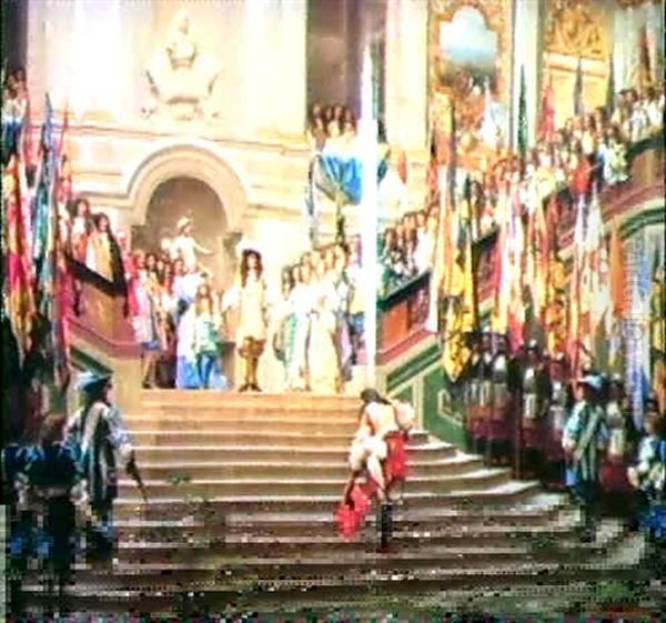 La Reception De Conde A Versailles - view 1