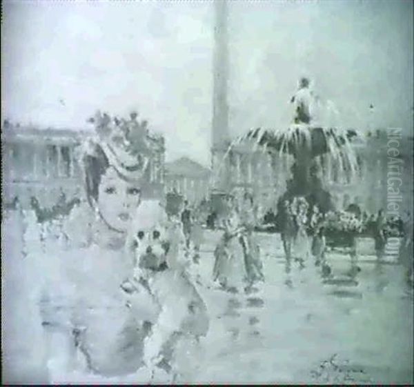 Plaza De La Concordia En Paris - view 1