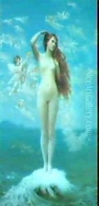 Venus Rising (the Star) by Jean-Leon Gerome