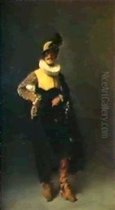 Personnage-louis Xiii by Jean-Leon Gerome