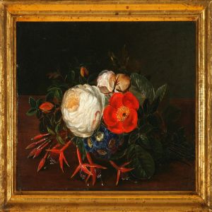 Flower Bouquet On Astone Frame