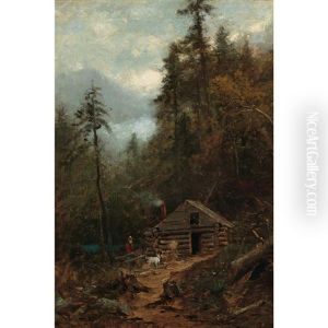 Chopping Wood by Samuel Lancaster Gerry