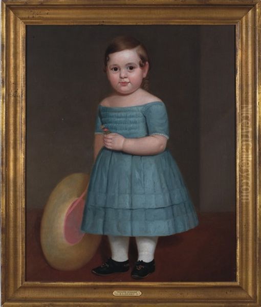 Portrait Of Frances Simmons As A Young Girl - view 1